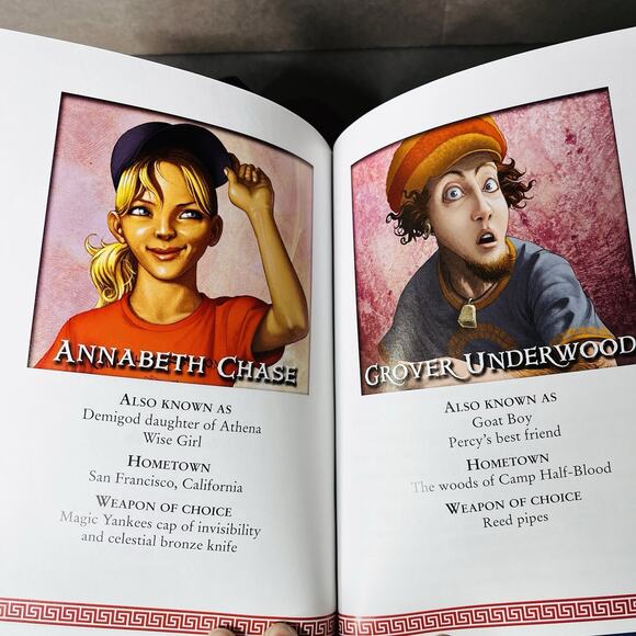 RICK RIORDAN Lot The Last Olympian Demigod Diaries & Demigod Files HC YA Fantasy - Picture 8 of 16